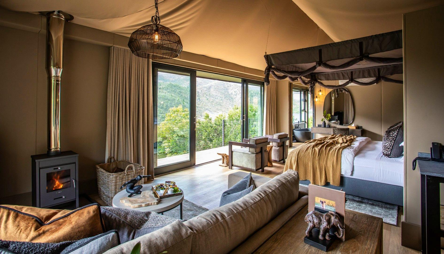 Botlierskop Private Game Reserve - Doppelzimmer&nbsp;&ndash;&nbsp;&copy;&nbsp;Botlierskop Private Game Reserve