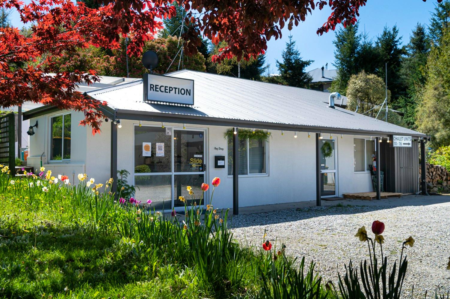 Archway Motels & Chalets in Wanaka, Neuseeland - Rezeption &nbsp;&ndash;&nbsp;&copy;&nbsp;Archway Motels & Chalets