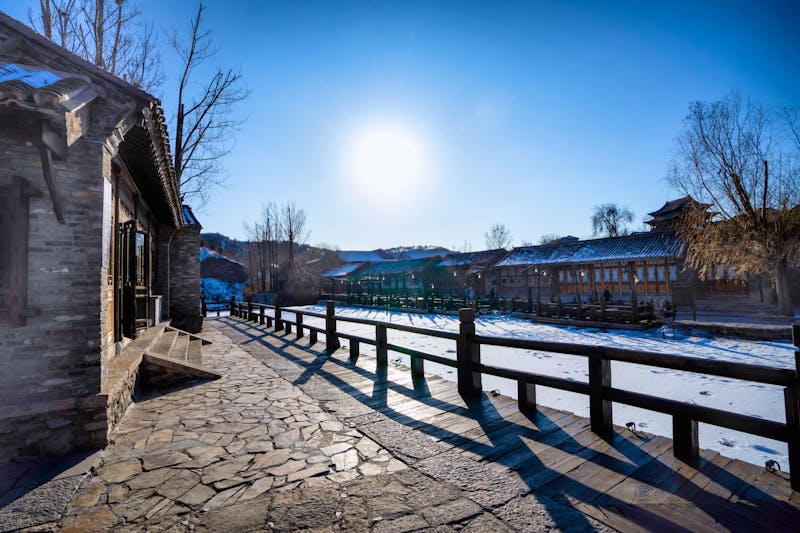 Wasserdorf Gubei in Peking, China  - &copy;cafetoday - stock.adobe.com