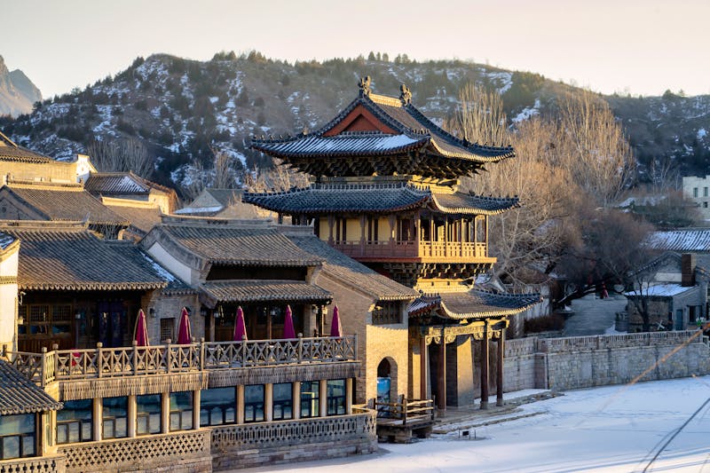 Wasserdorf Gubei in Peking, China  - &copy;cafetoday - stock.adobe.com