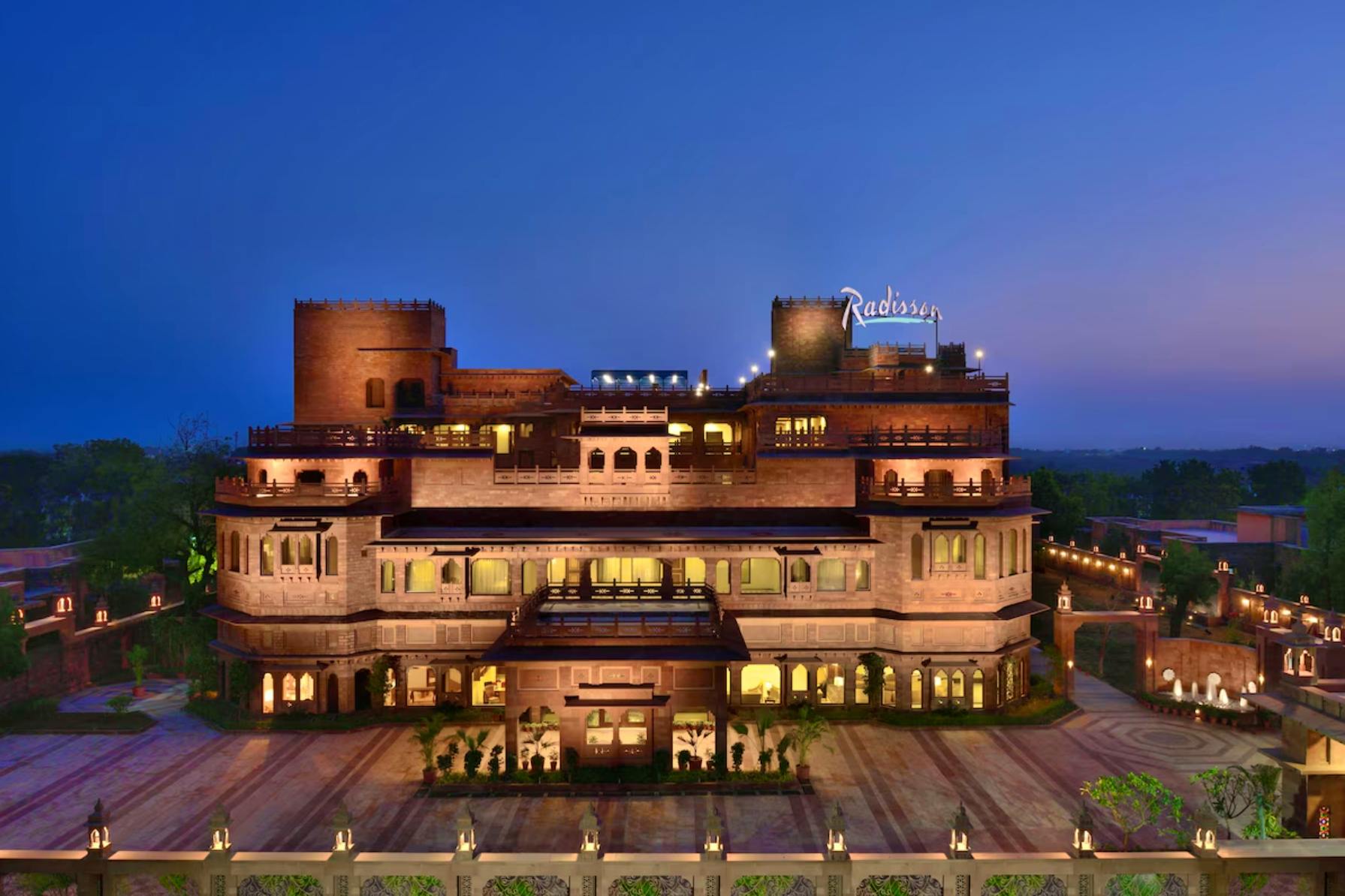   Radisson Jodhpur - Vogelperspektive&nbsp;&ndash;&nbsp;&copy;&nbsp;  Radisson Jodhpur