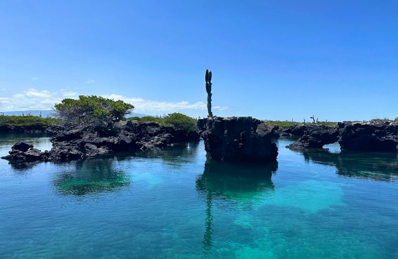 Die Felsformationen Los Tuneles auf der Insel Isabela - &copy;Sabine Letzybyll - Eberhardt TRAVE