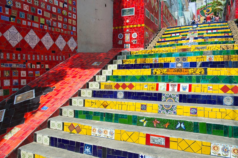Die berühmte Escadaria Selarón in Rio de Janeiro - &copy;lazyllama - stock.adobe.com