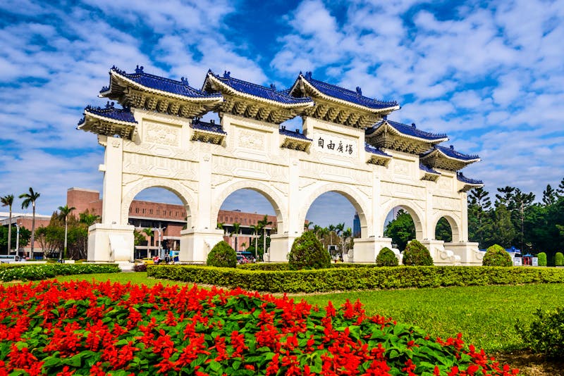 Das Haupttor zur Chiang-Kai-Shek Gedächtnisstätte - &copy;BINGJHEN - stock.adobe.com