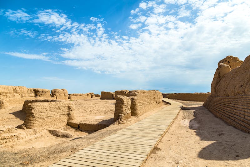 Ruinenstadt Jiaohe in Turpan, Xinjiang (China) - &copy;giusparta - stock.adobe.com