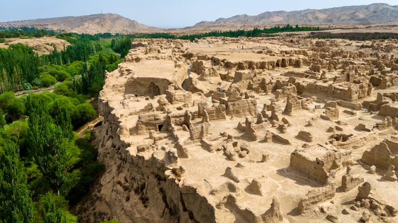 Ruinenstadt Jiaohe in Turpan, Xinjiang (China) - &copy;Michele - stock.adobe.com