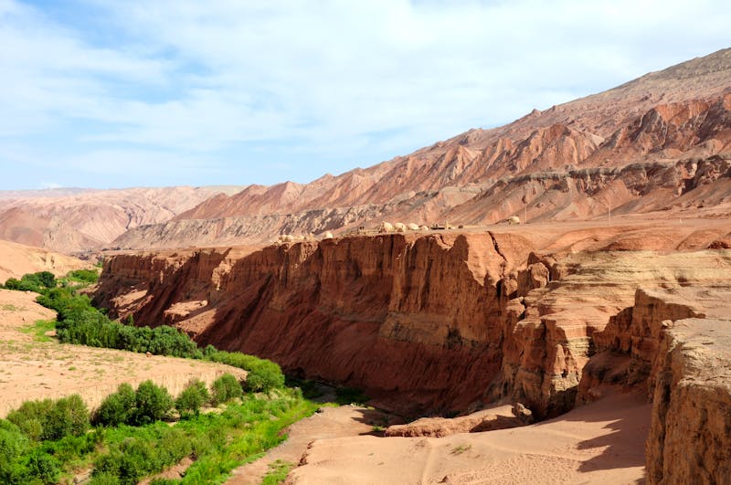 Bezeklik-Höhlen der Tausend Buddhas in Turpan, China  - &copy;klange76 - stock.adobe.com