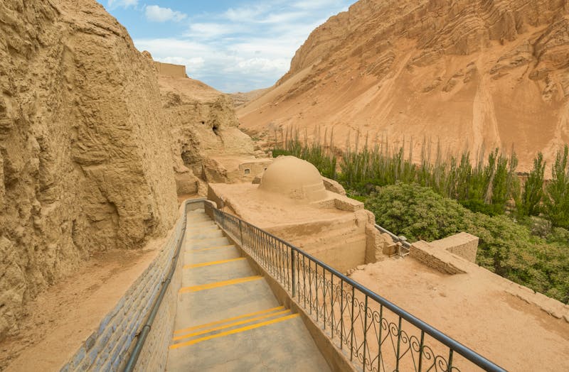 Bezeklik-Höhlen der Tausend Buddhas in Turpan, China  - &copy;SirioCarnevalino - stock.adobe.com