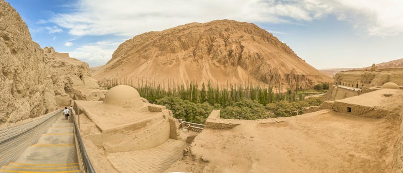 Bezeklik-Höhlen der Tausend Buddhas in Turpan, China  - &copy;SirioCarnevalino - stock.adobe.com