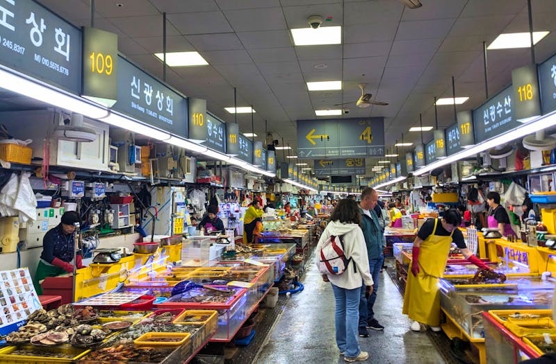 Jagalchi Fischmarkt in Busan - &copy; Teresa Rumpel - Eberhardt TRAVEL