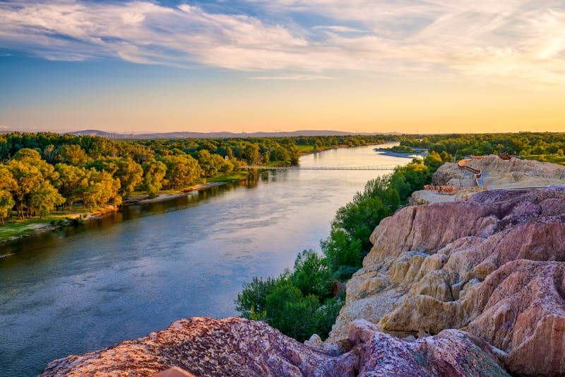 Fluss Irtysch in Burqin, China - &copy;孝通 葛 - stock.adobe.com