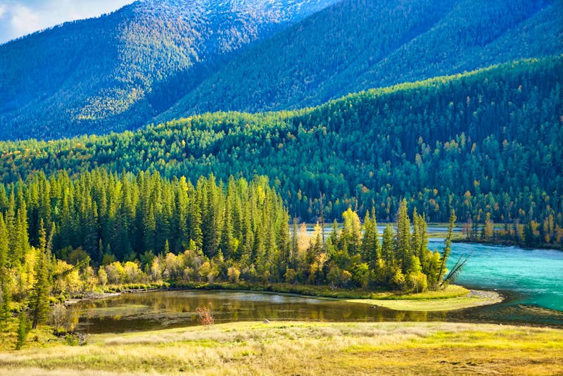 Kanas-Nationalpark in Xinjiang in China - &copy;twabian - stock.adobe.com