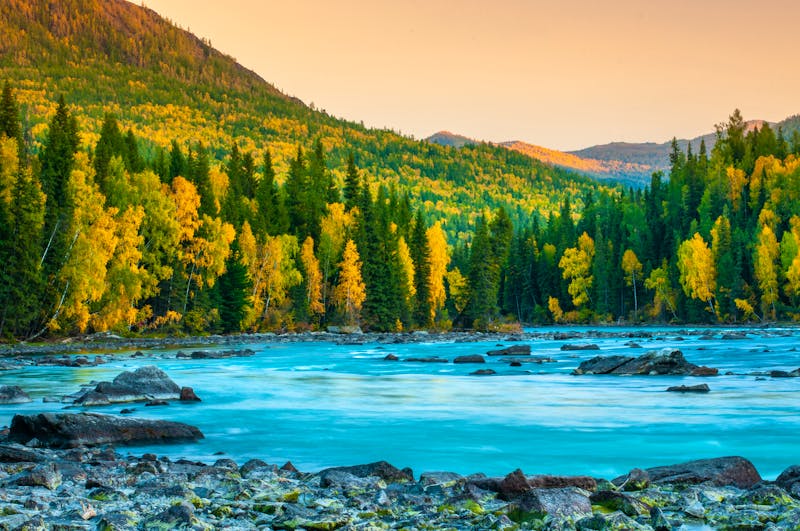 Kanas-Nationalpark in Xinjiang in China - &copy;(C)2010 Chainarong Phrammanee, all rights reserved