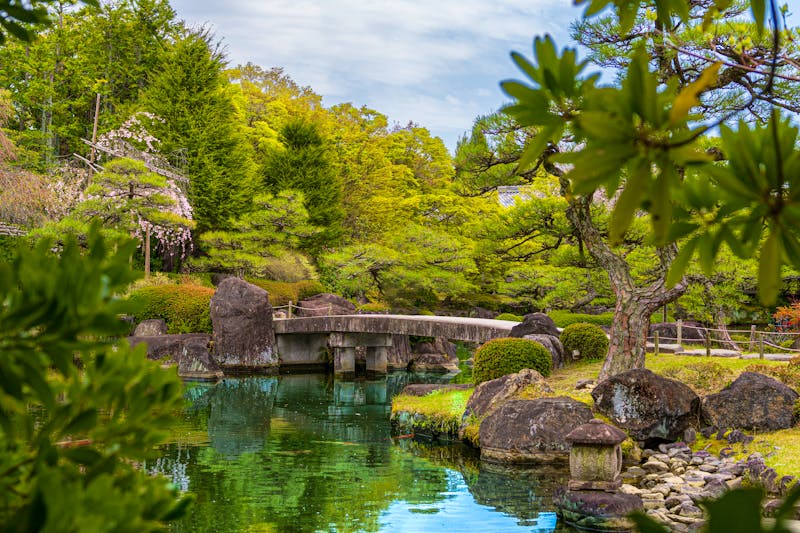 Frühling im Koko-en Garten, Himeji - &copy;anshuman - stock.adobe.com