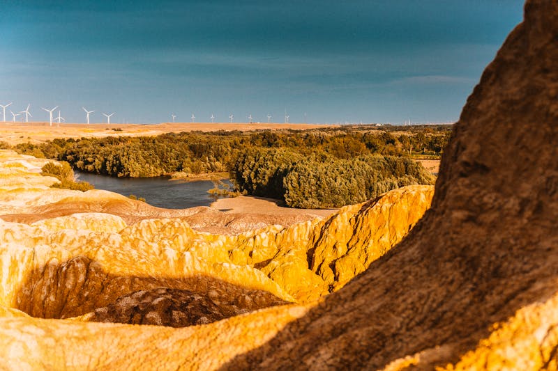 Farbiger Strand in Xinjiang, China - &copy;wei - stock.adobe.com