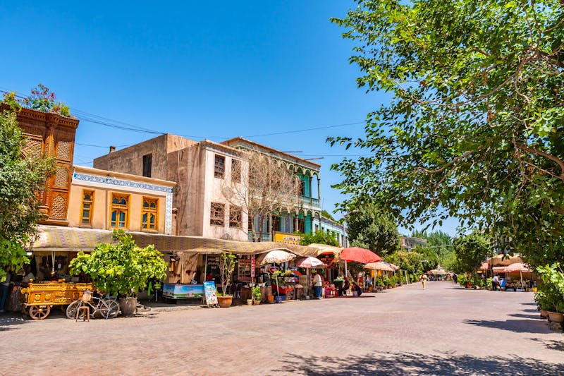 Straßen von Kashgar in Xinjiang (China) - &copy;Aleksandar - stock.adobe.com