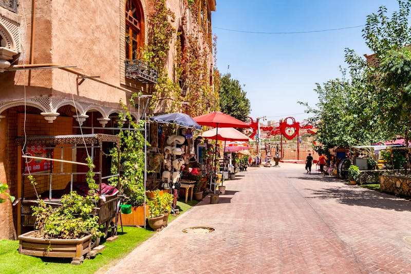 Straßen von Kashgar in Xinjiang (China) - &copy;Aleksandar - stock.adobe.com