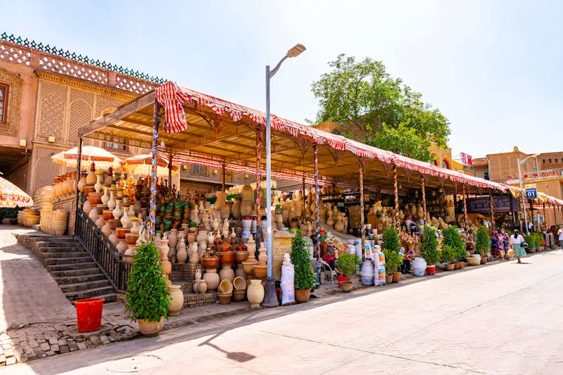 Straßen von Kashgar in Xinjiang (China) - &copy;Aleksandar - stock.adobe.com
