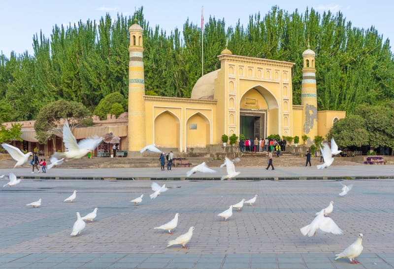  Id Kah Moschee in Kashgar in Xinjiang (China) - &copy;SirioCarnevalino - stock.adobe.com