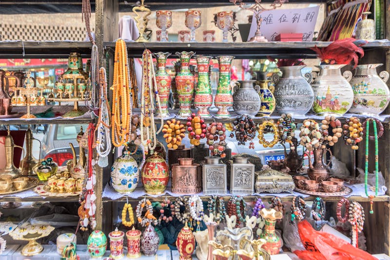 Basar in Urumqi in Xinjiang (China)  - &copy;Songkhla Studio - stock.adobe.com