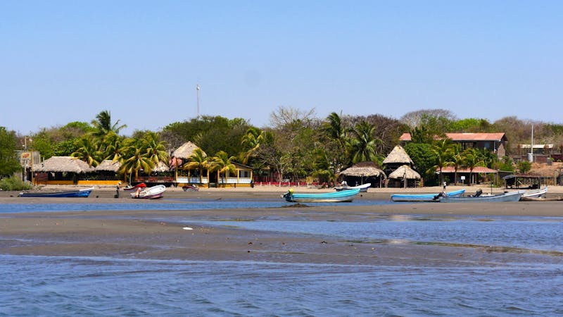 Fischerdorf im Juan Venado Naturschutzgebiet - &copy;alexandra - stock.adobe.com