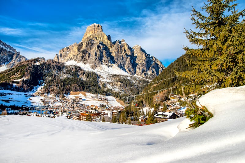 Skiregion Alta Badia in den Dolomiten - &copy;EKH-Pictures - stock.adobe.com