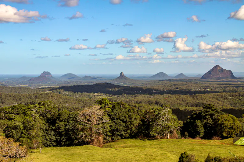 Glass House Mountains im Hinterland von Brisbane - &copy;Michael - stock.adobe.com