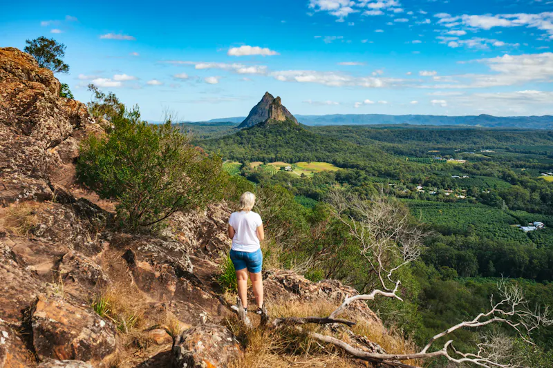 Aussicht vom Mt Ngungun in the Glass House Mountains  - &copy;LisaGageler - stock.adobe.com