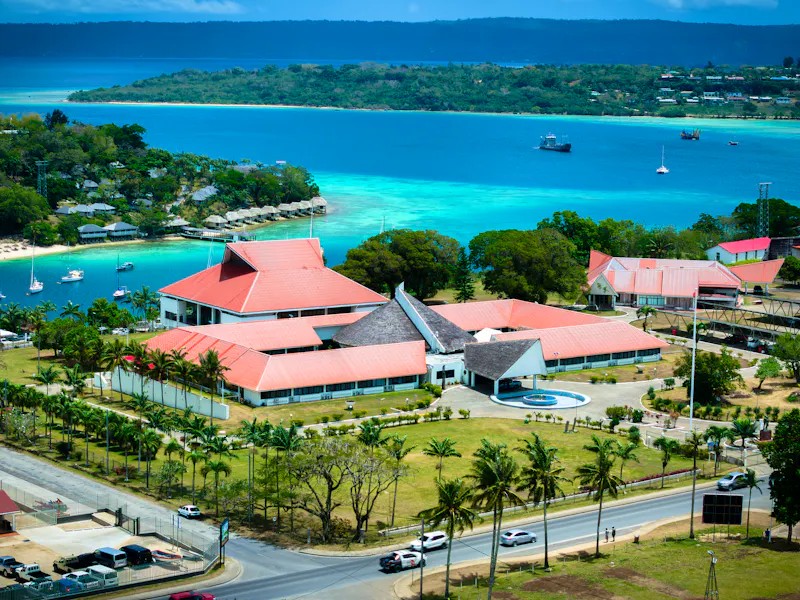 Parlamentsgebäude von Vanuatu - Port Vila - &copy;Groovy Banana - stock.adobe.com