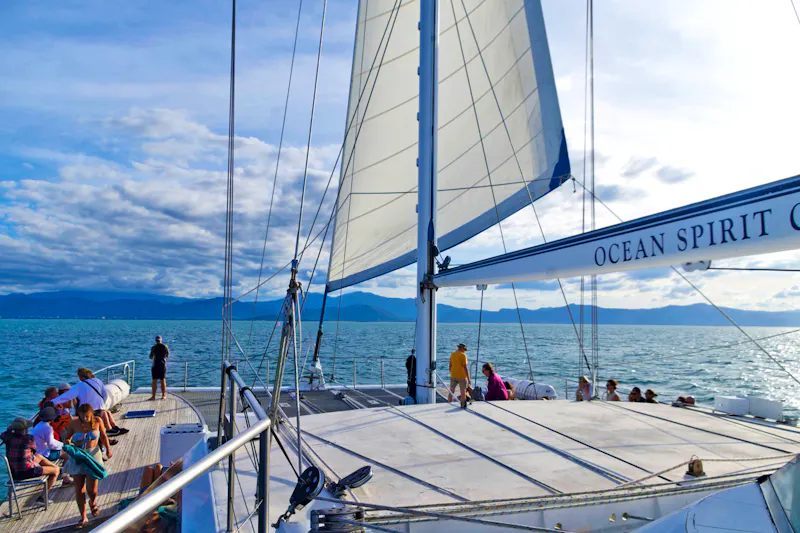 Katamaranfahrt mit der Ocean Spirit zum Great Barrier Reef - &copy;Annika Lembke - Eberhardt TRAVEL