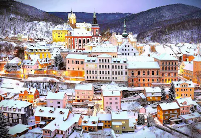 Silvester in Tschechien &ndash; Hotel Kaiser Ferdinand in Loket