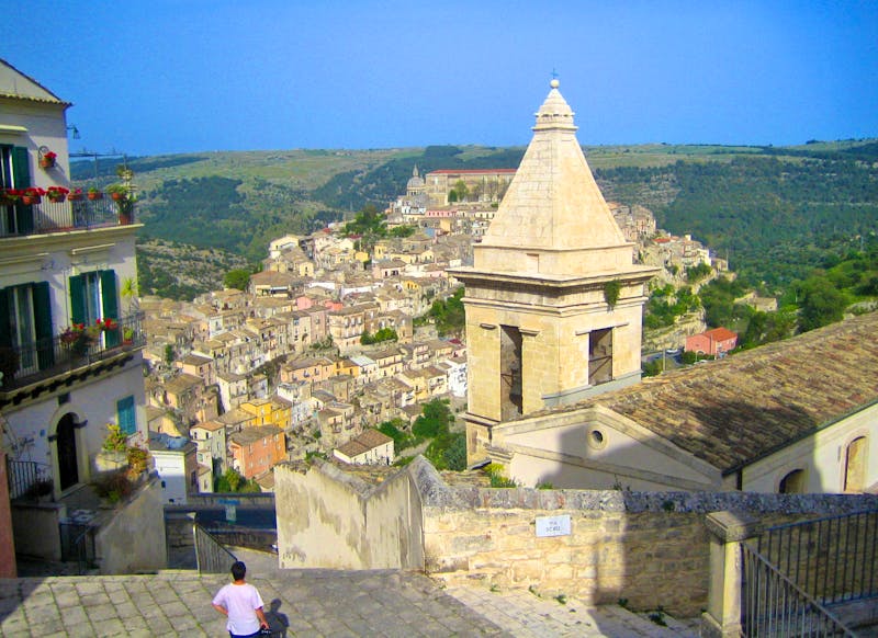 Aussichtpunkt nach Ragusa Ibla - &copy;Annett Seese - Eberhardt TRAVEL