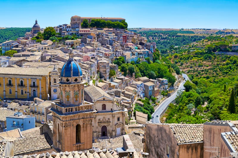 Altstadt Ragusa Ibla in Sizilien - &copy;maxbunny - stock.adobe.com