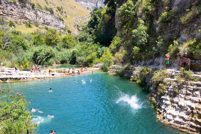 Naturpools im Canyon di Cava Grande del Cassibile in Sizilien - &copy;Stefano Piazza - stock.adobe.com