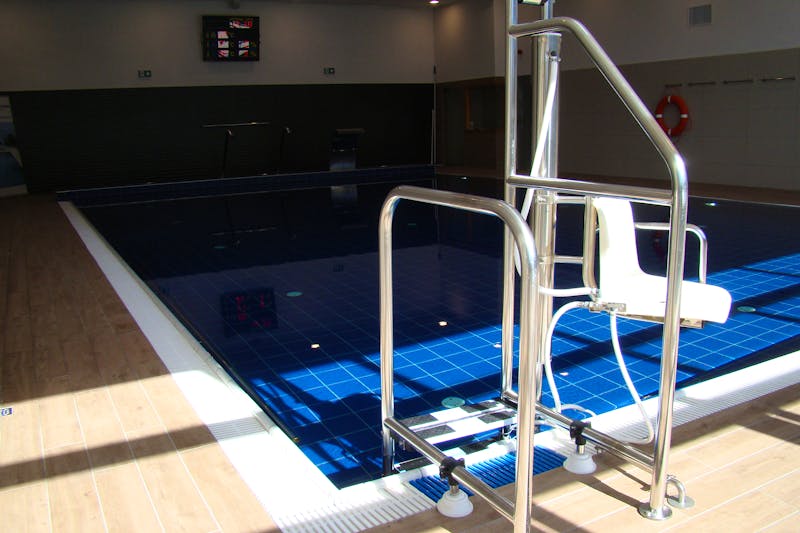 Solebad mit Hebelift im Hotel Muszelka &ndash; &copy;IdeaSpa Travel