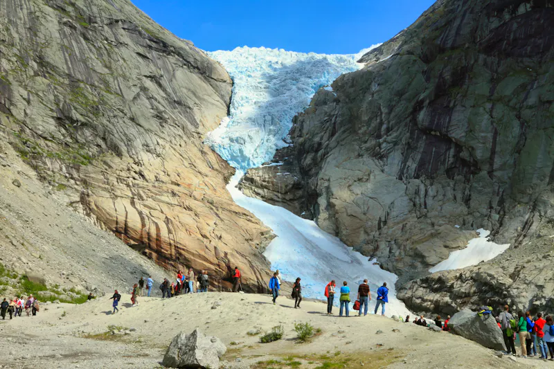 Briksdal Gletscher in Olden, Norwegen - &copy;photobeginner - stock.adobe.com