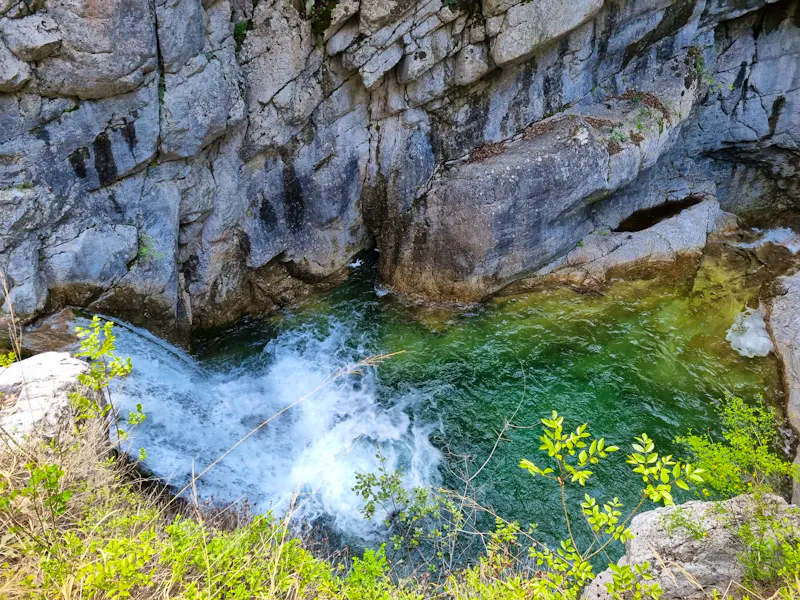 Wanderung in der  Enipeas-Schlucht - 