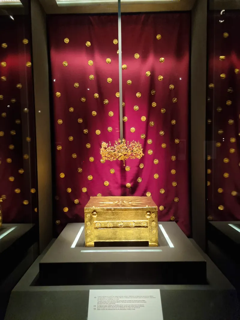 Vergina - Urne der Frau von Phillipp II - &copy;Katrin Deutschbein - Eberhardt TRAVEL