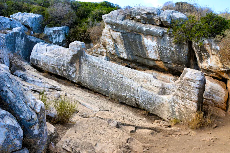 Kouros von Apollonas - &copy; Maria Schneider - Eberhardt TRAVEL