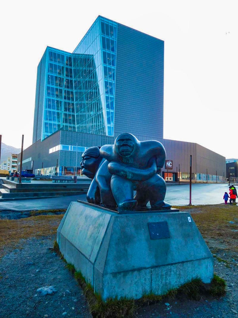 Nuuk Statue des Kaassassuk - &copy;René Wächtler - Eberhardt TRAVEL