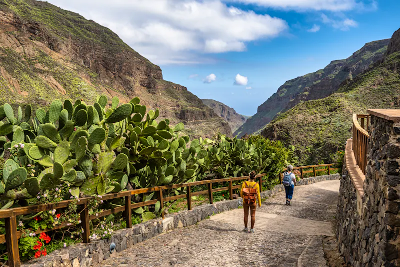 Am Höhlendorf Barranco de Guayadeque  - &copy;rudiernst - stock.adobe.com