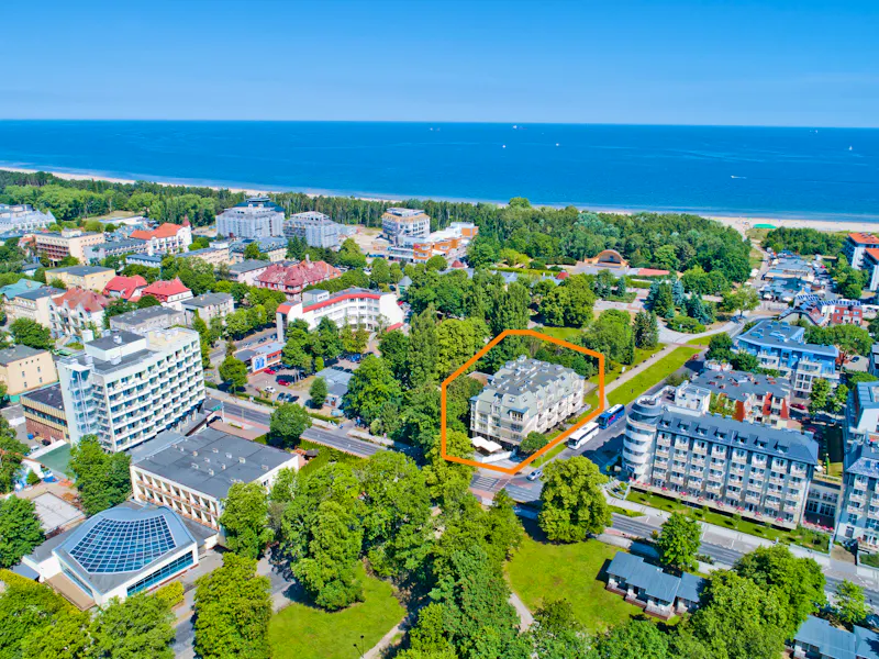 Luftaufnahme vom Hotel Willa Wodnik &ndash; &copy;IdeaSpa