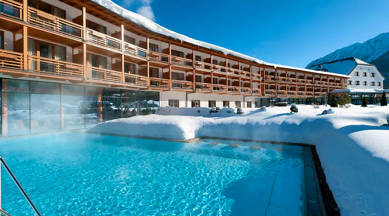 aja Fürstenhaus am Achensee Außenbild Winter &ndash; &copy;aja Fürstenhaus am Achensee 