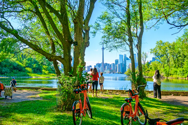 Radtour auf den Toronto Islands - &copy;Michael Connor Photo - stock.adobe.com