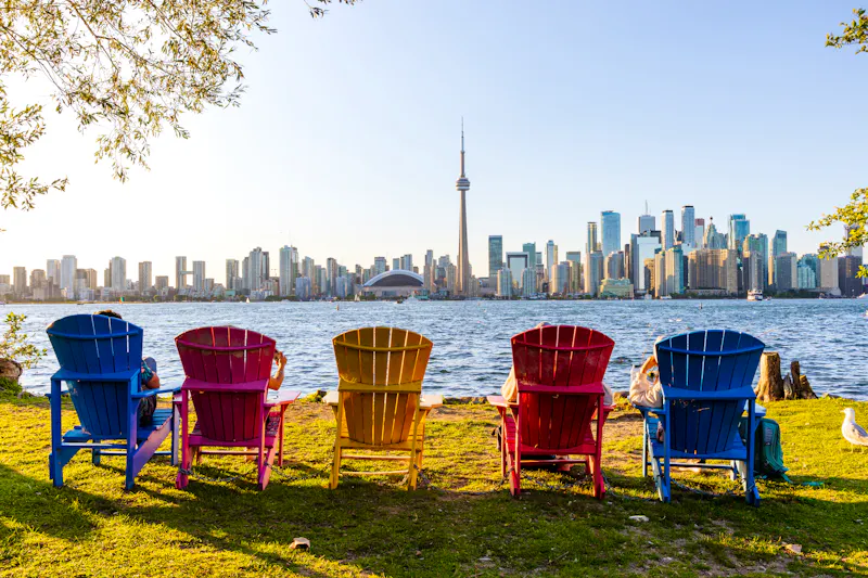 Blick vom Toronto Islands Park auf die Skyline - &copy;Shawn.ccf - stock.adobe.com