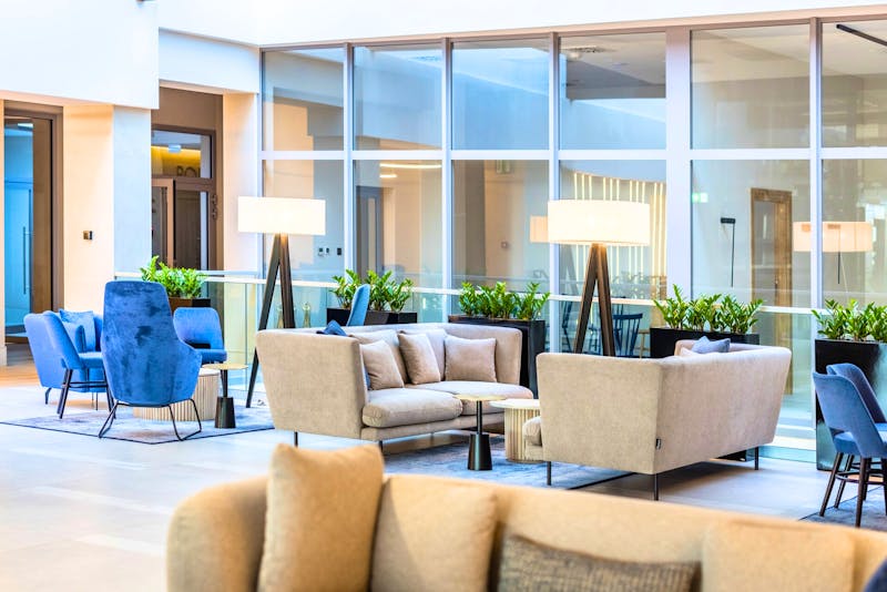 Lobby im Hotel Porta Mare Active & Spa Resort &ndash; &copy;IdeaSpa 