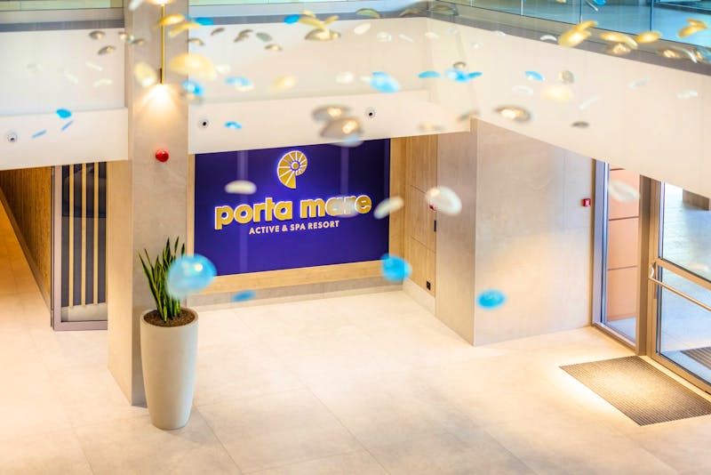 Lobby im Hotel Porta Mare Active & Spa Resort &ndash; &copy;IdeaSpa 