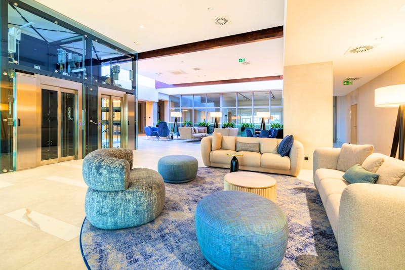 Lobby im Hotel Porta Mare Active & Spa Resort &ndash; &copy;IdeaSpa 