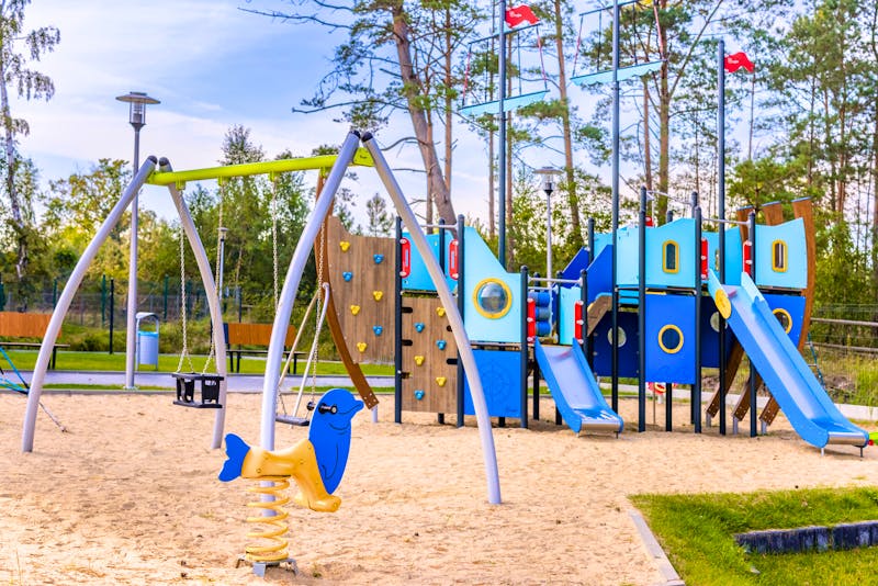 Außenspielplatz Hotel Porta Mare Active & Spa Resort &ndash; &copy;IdeaSpa 