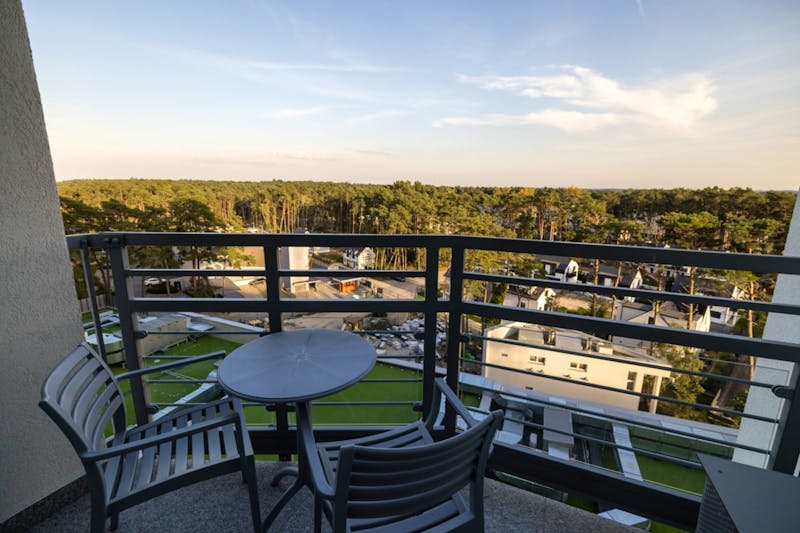 Blick vom Balkon im Hotel Porta Mare Active & Spa Resort &ndash; &copy;IdeaSpa 